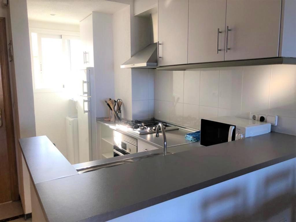 Acogedor Apartamento Frente Al Mar Con Piscina 알테아 외부 사진
